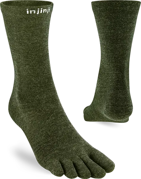 Injinji Injinji Liner Crew Wool Forest