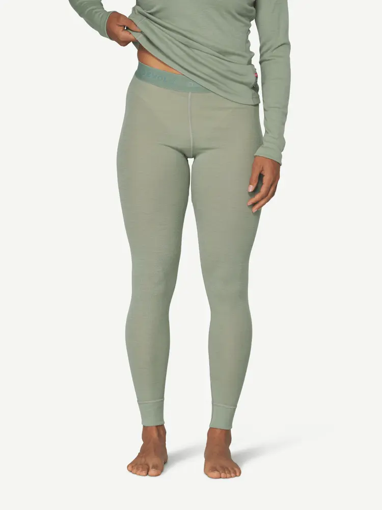 Devold Devold - Adventure Merino 190 Stilongs Dame - Large - Grønn