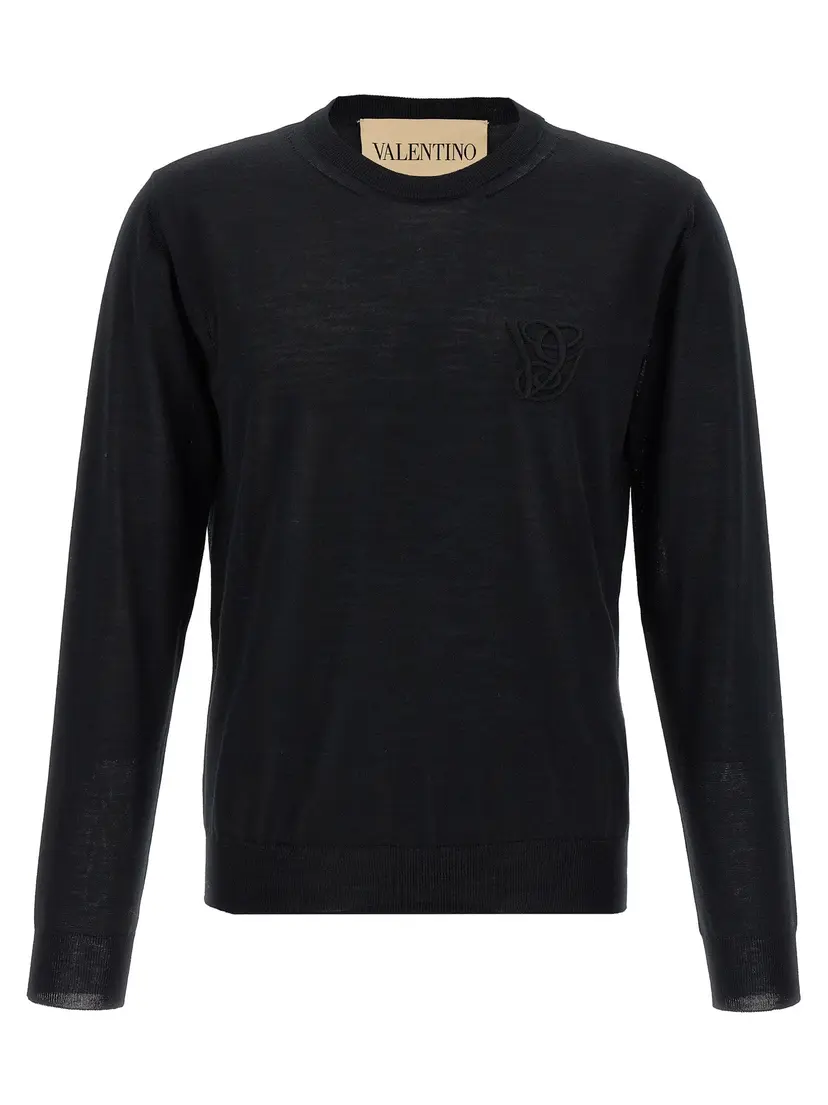 Valentino Garavani Valentino Garavani Strikkegensere – Svart