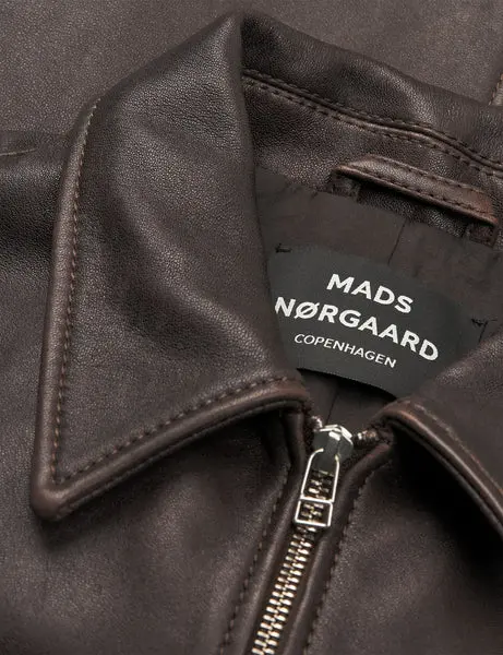 MADS NØRGAARD Mads Nørgaard Rider Leather Norton Jacket