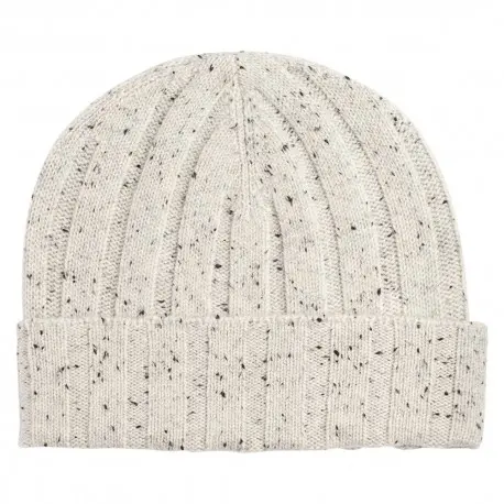 CASHMERE CULTURE Lue dame i kasjmir – hvit, strikket