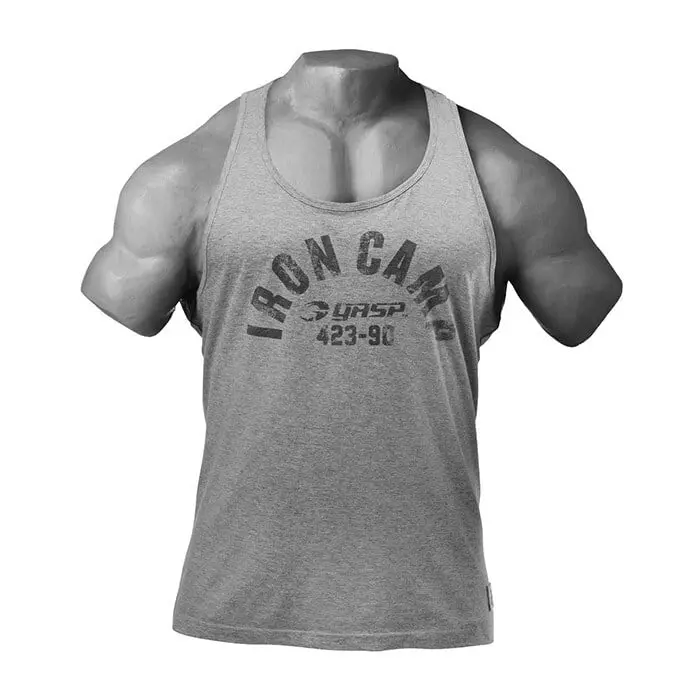 GASP Throwback Tank, Greymelange