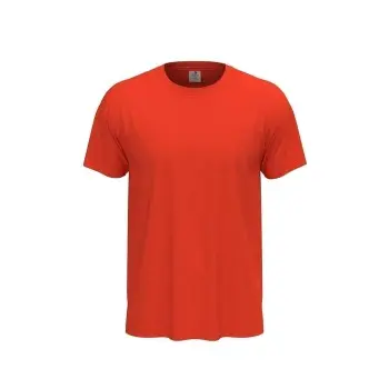 Stedman Stedman Classic Men T-shirt Oransje/Rød bomull Herre