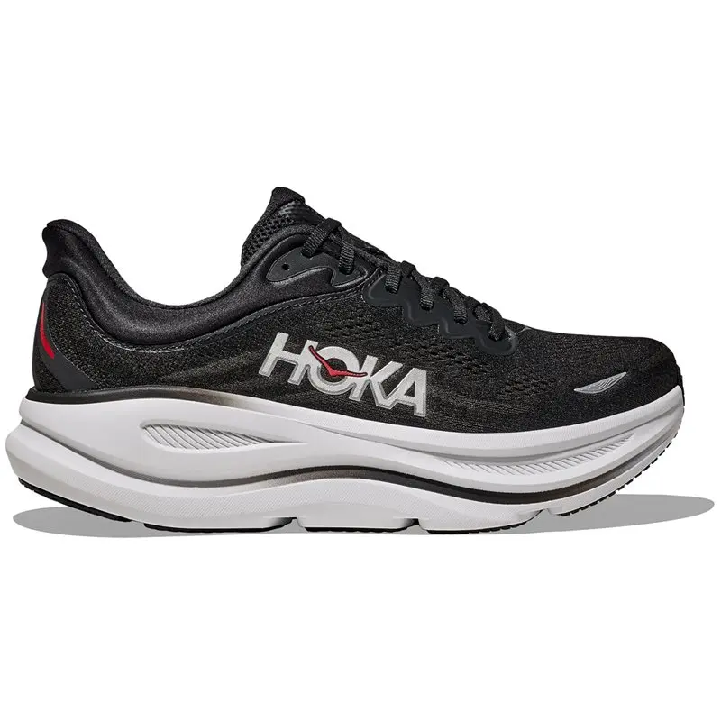 HOKA Hoka M Bondi 9 Black/Vermillion