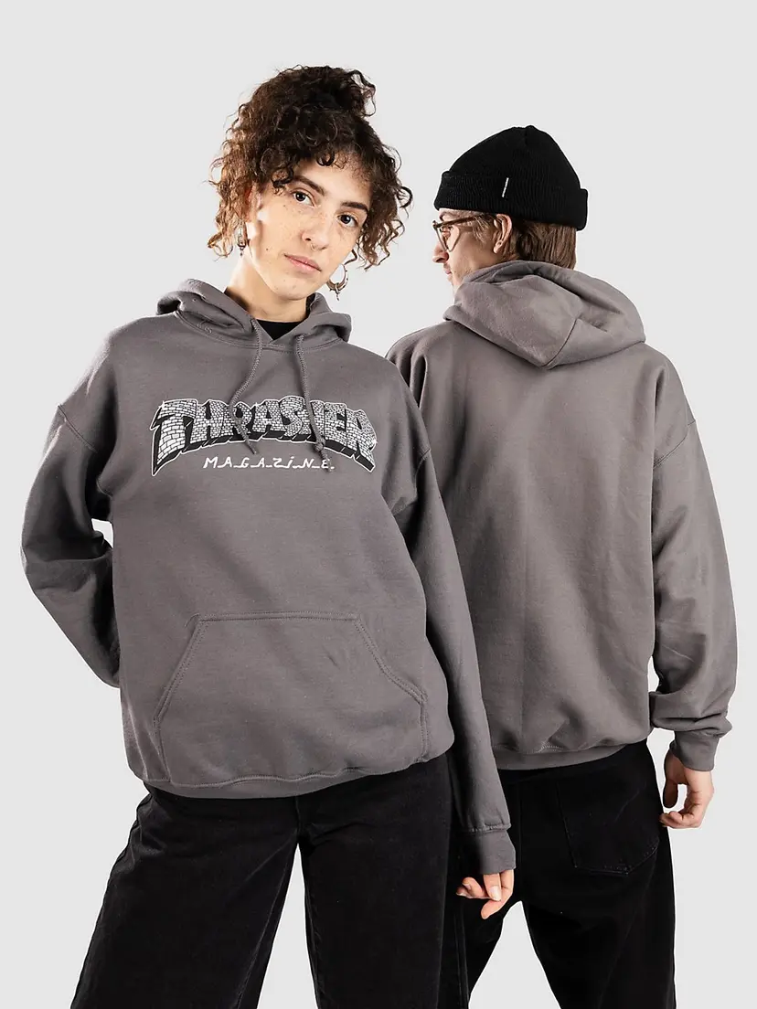 Thrasher Thrasher Disco By Spanky Hettegenser grå