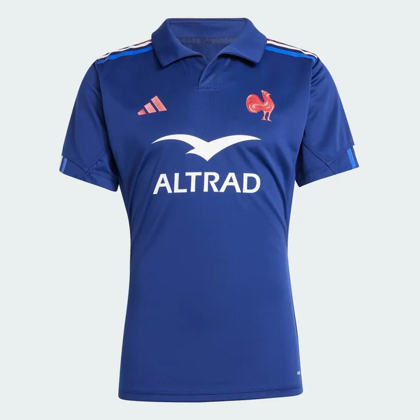 Adidas Frankrike Rugby Performance Hjemmetrøye