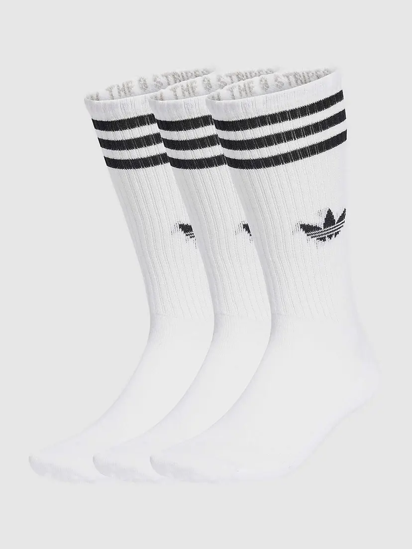 Adidas Originals adidas Originals 3S High Cr S 3P Socks hvit