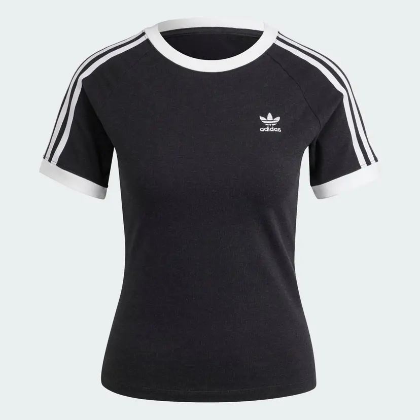 Adidas 3-Stripes Slim Raglan T-skjorte