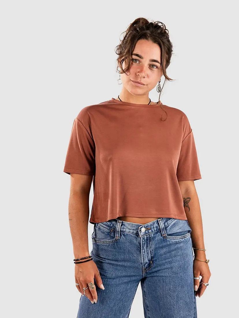 24 Colours 24 Colours 12389B T-skjorte brun