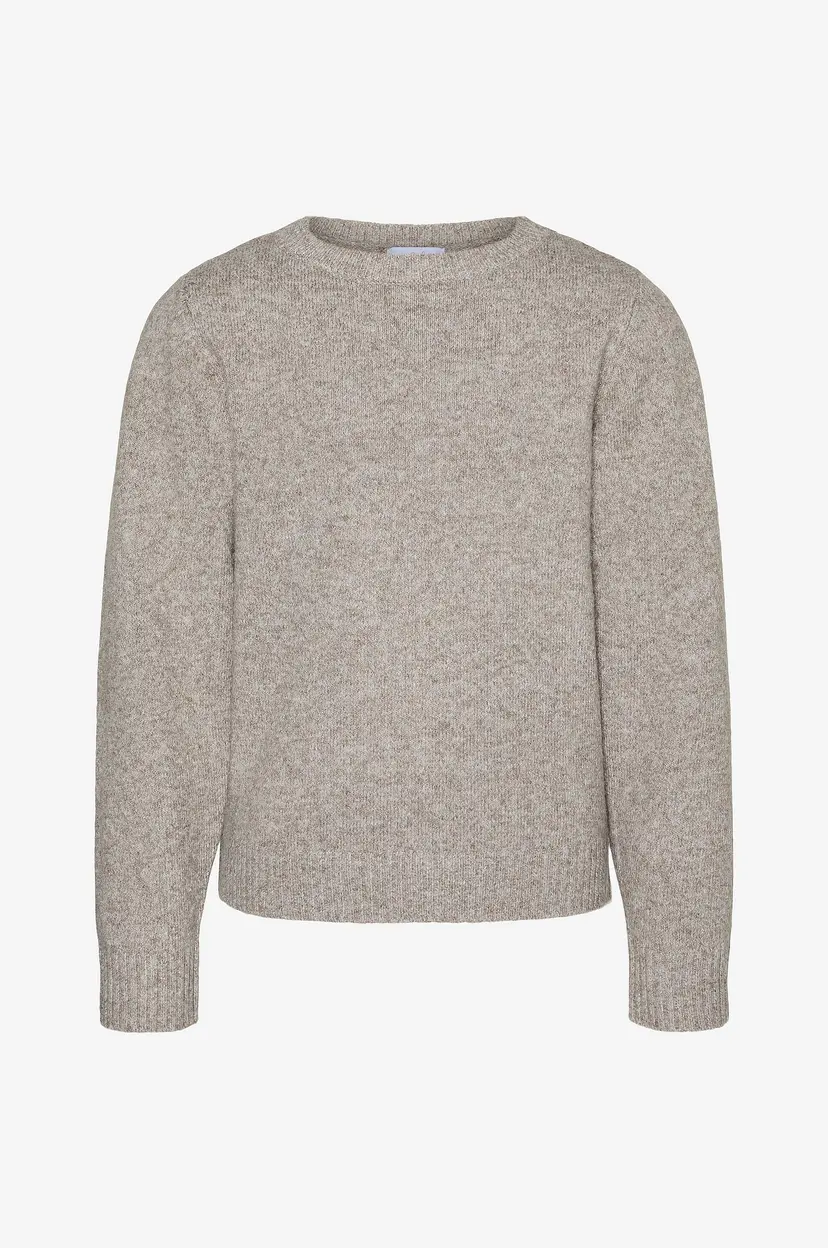 Vero Moda Girl Genser vmDoffy LS O-neck Blouse GA - Grå