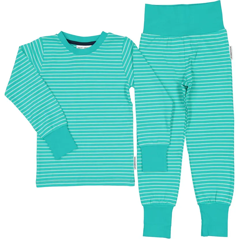 Geggamoja Pyjamas tvådelad Turkos - 110/116