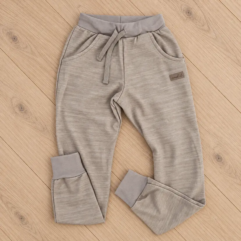 Need it Bukse i ull/bambus "DIGG" Sand