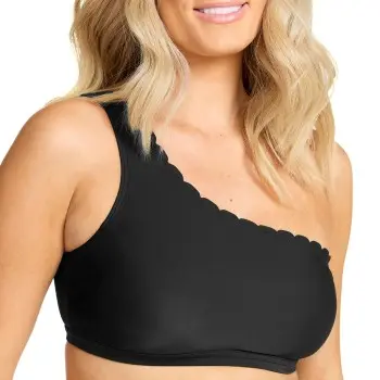 Damella Damella Nora Wavy Bikini Top Svart 44 Dame