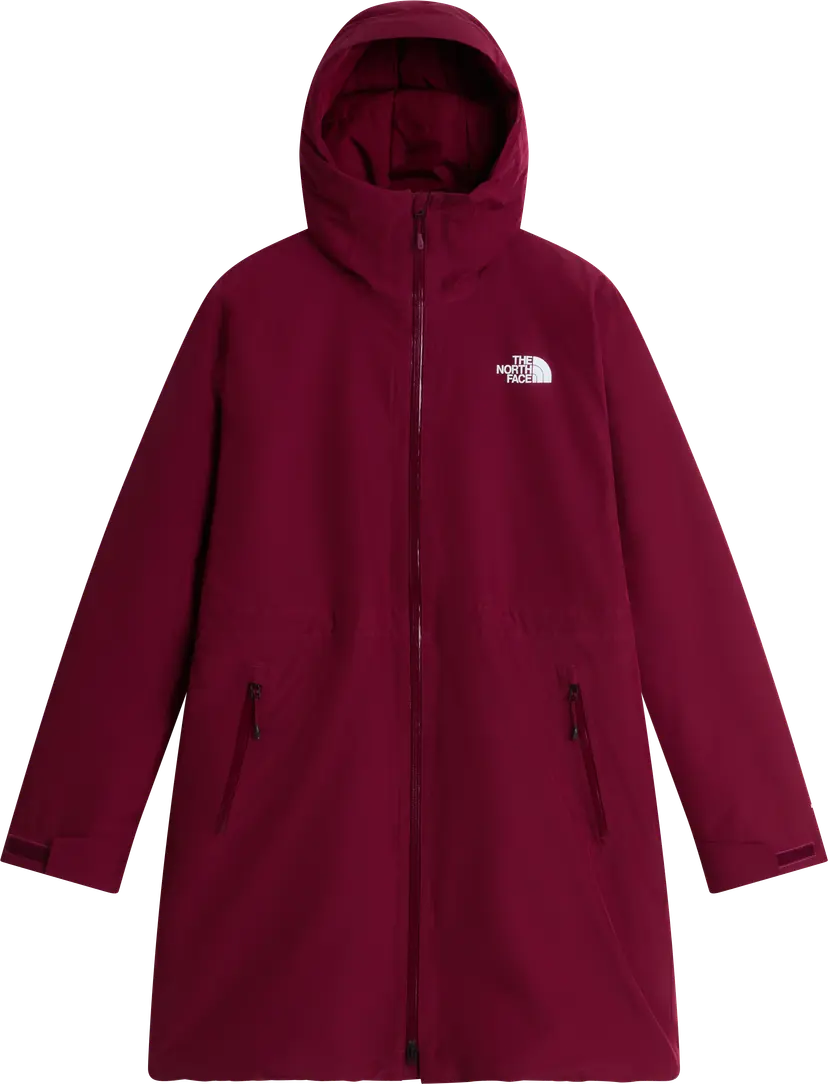 The North Face The North Face Women's Hikesteller Insulated Parka Burgundy Crush