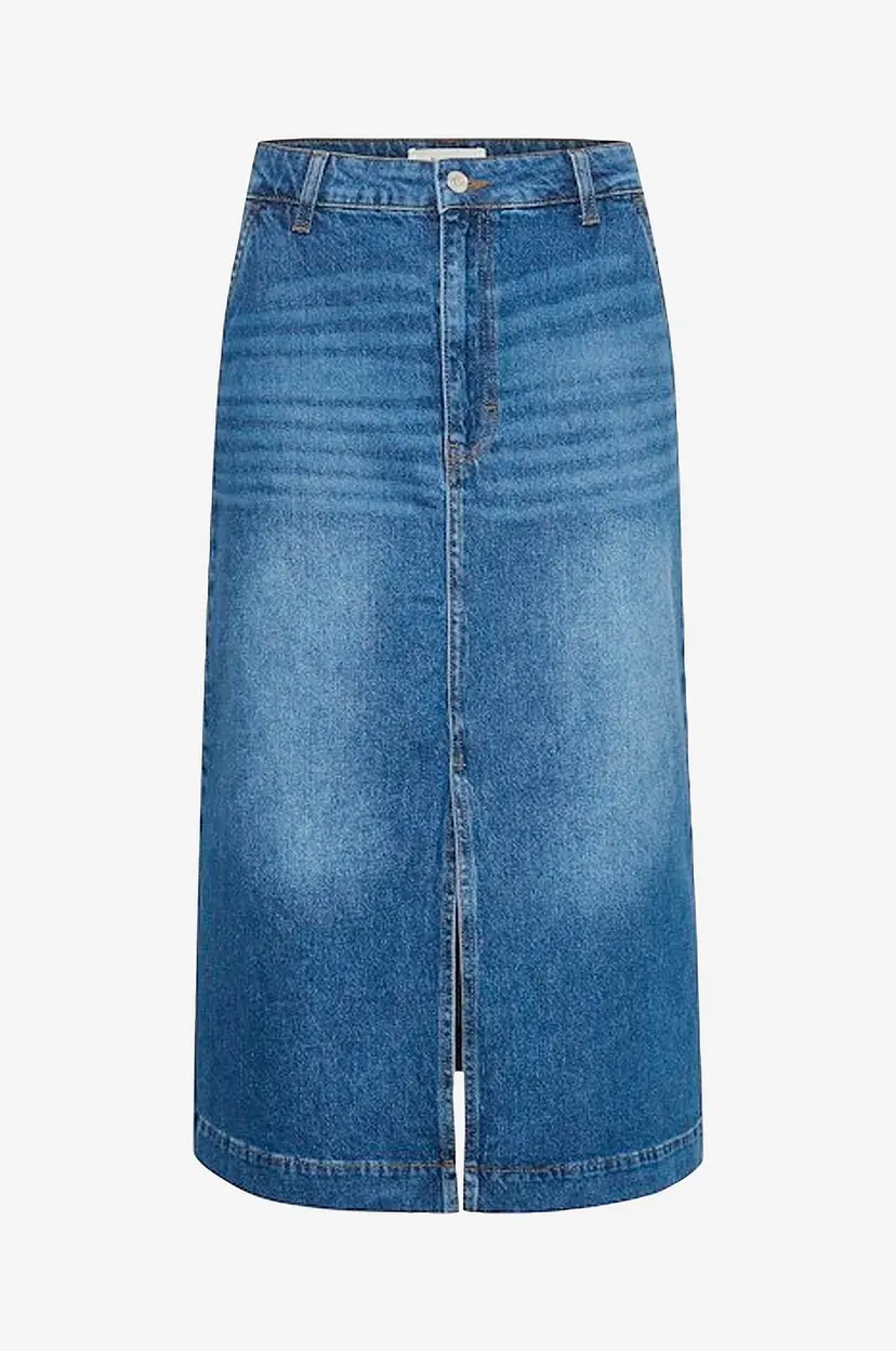 Part Two Denim skjørt Caliapw Sk - Blå