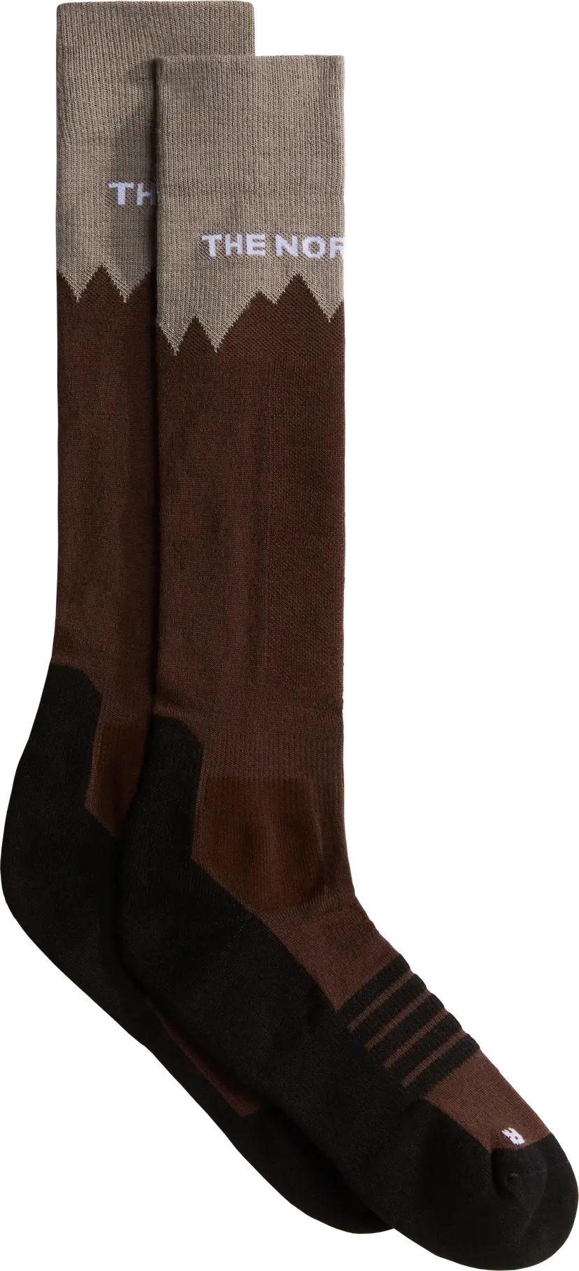 The North Face The North Face Mountain Resort Ski Sock Stone Slab/smokey Brown