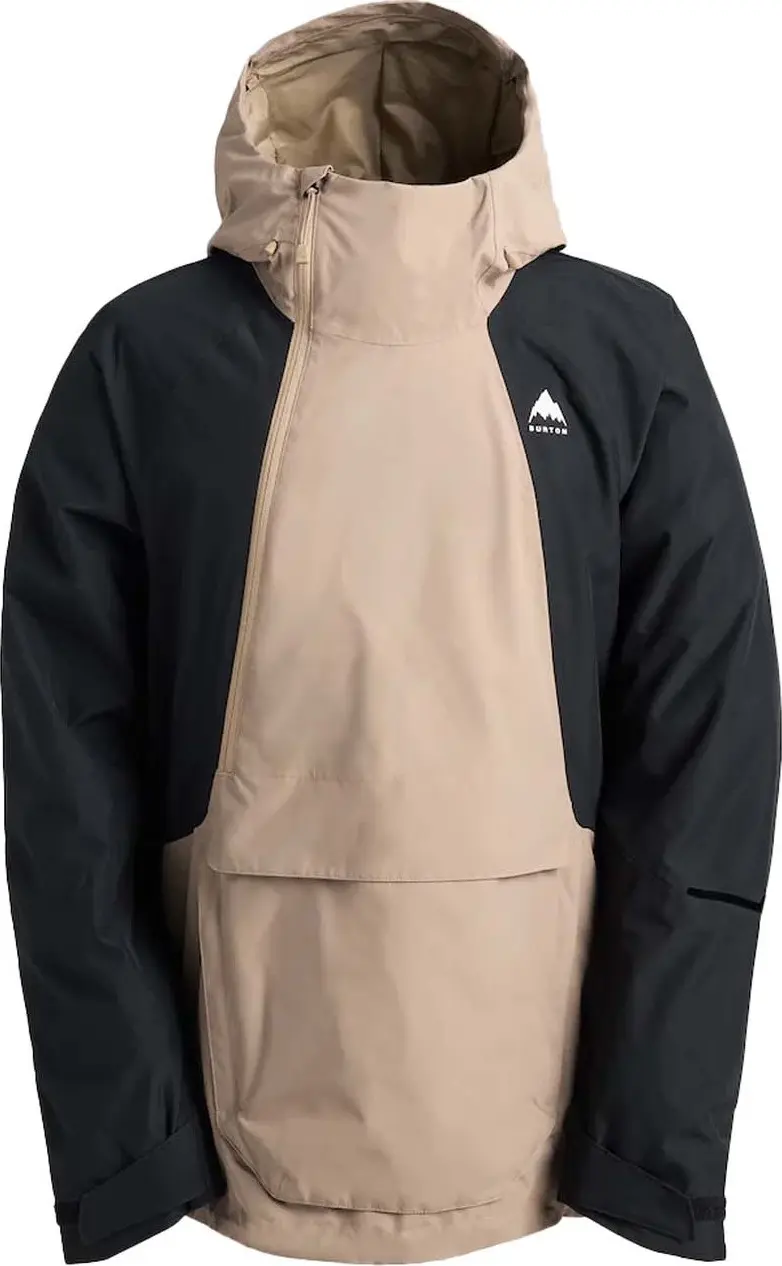 Burton Burton Men's Reserve Relaxed Anorak Summit Taupe/true Black