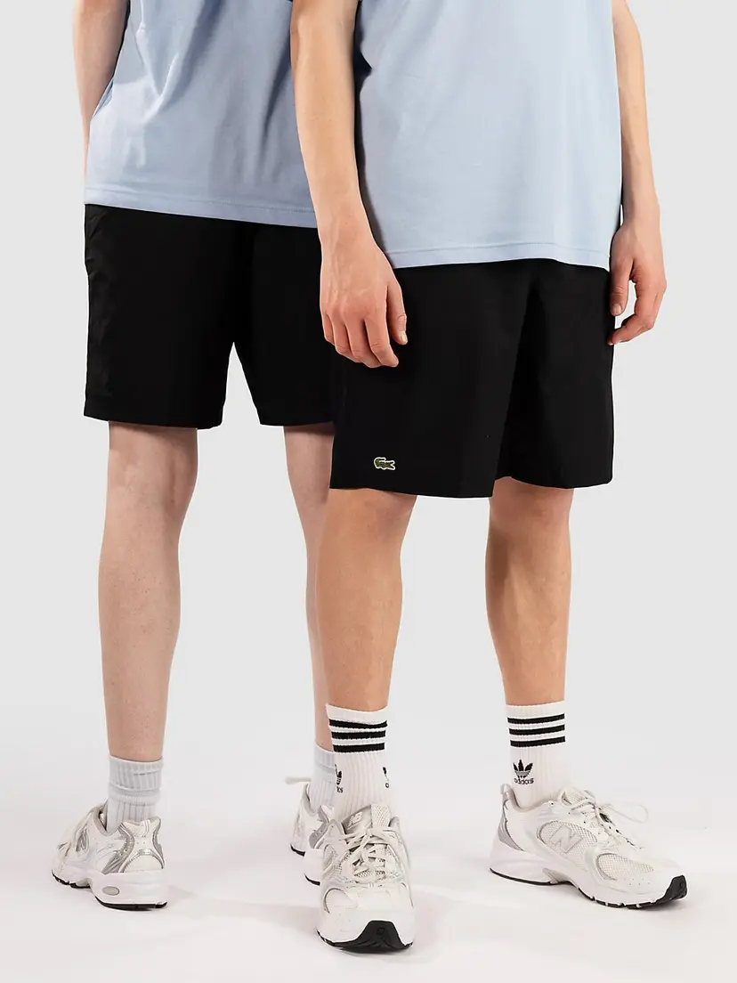 Lacoste Lacoste Lightweight Diamond Taffeta Shorts svart