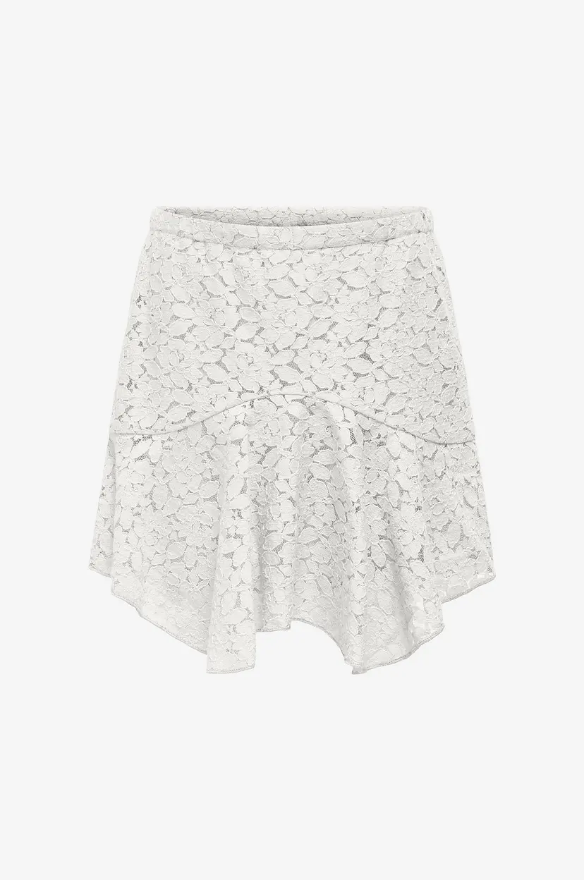 Kids Only Blondeskjørt kogJulia Lace Skirt Wvn - Hvit