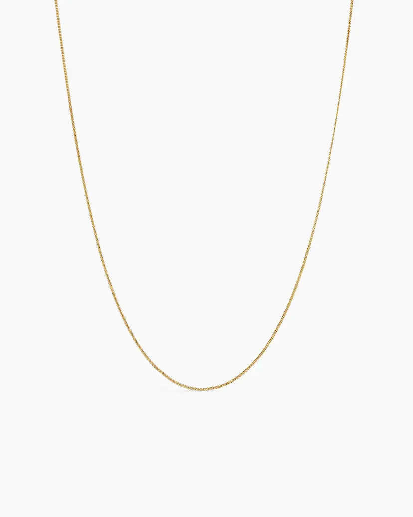 ANI Jewels Thin Chain Gold 42cm
