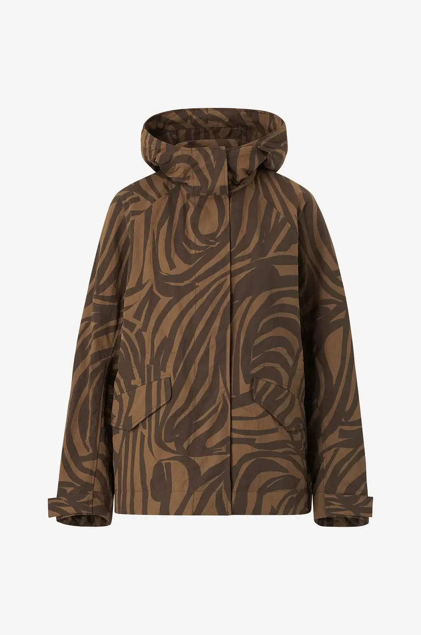 Marimekko Frakk Musteet Jokuraita - Brun