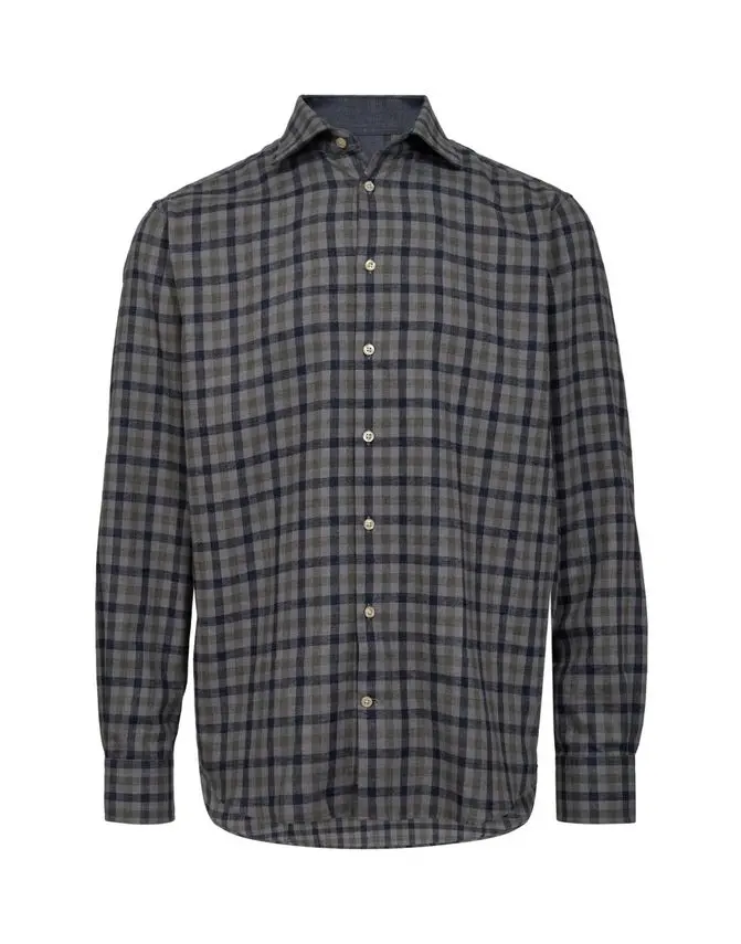 Gino Marcello Modern fit l/s twill shirt