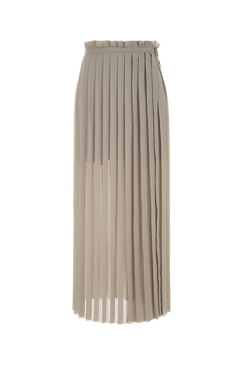 Ami Paris Ami Paris Maxiskjørt – Beige