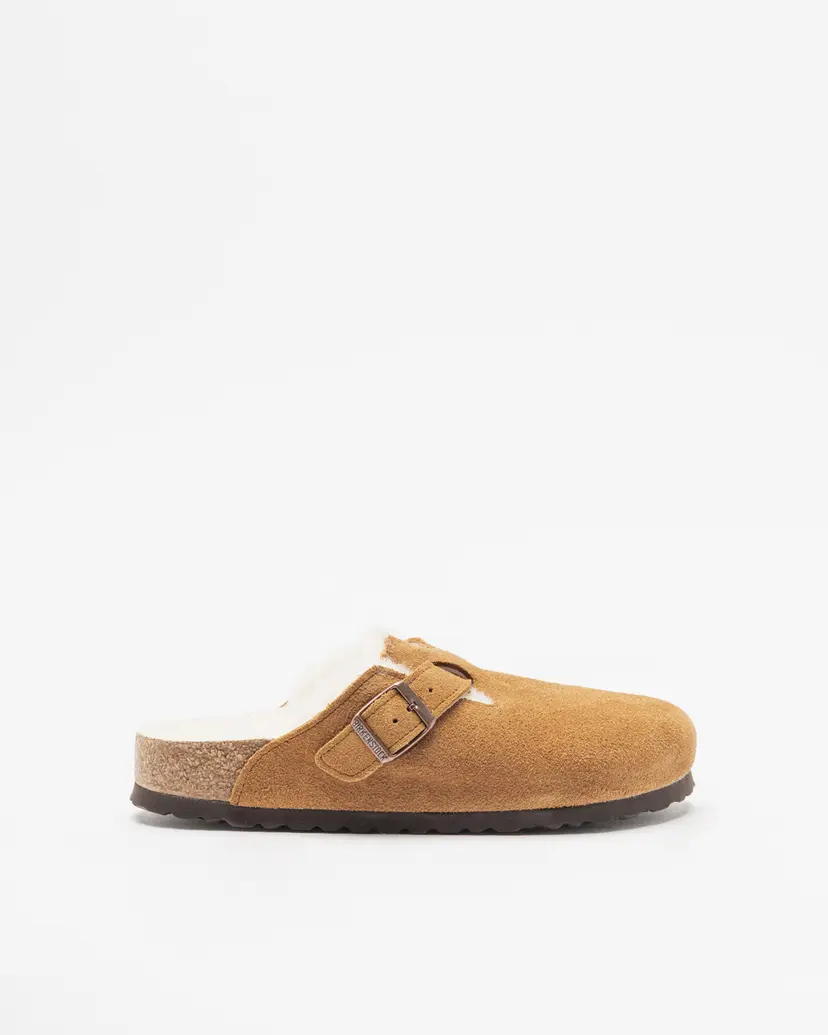 Birkenstock Birkenstock Boston VL Shearling Camel Clogs