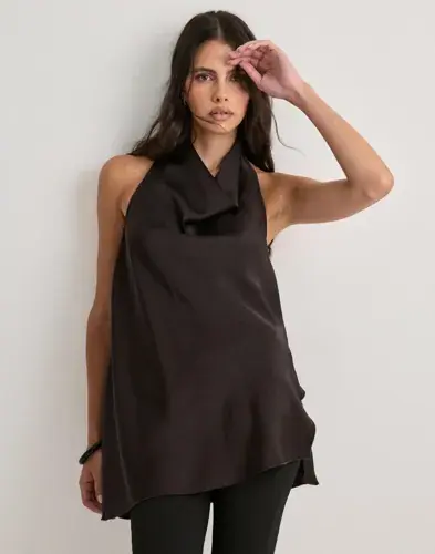 Vero Moda Vero Moda - Brun - Vmtanja Halter Top Wvn Exp