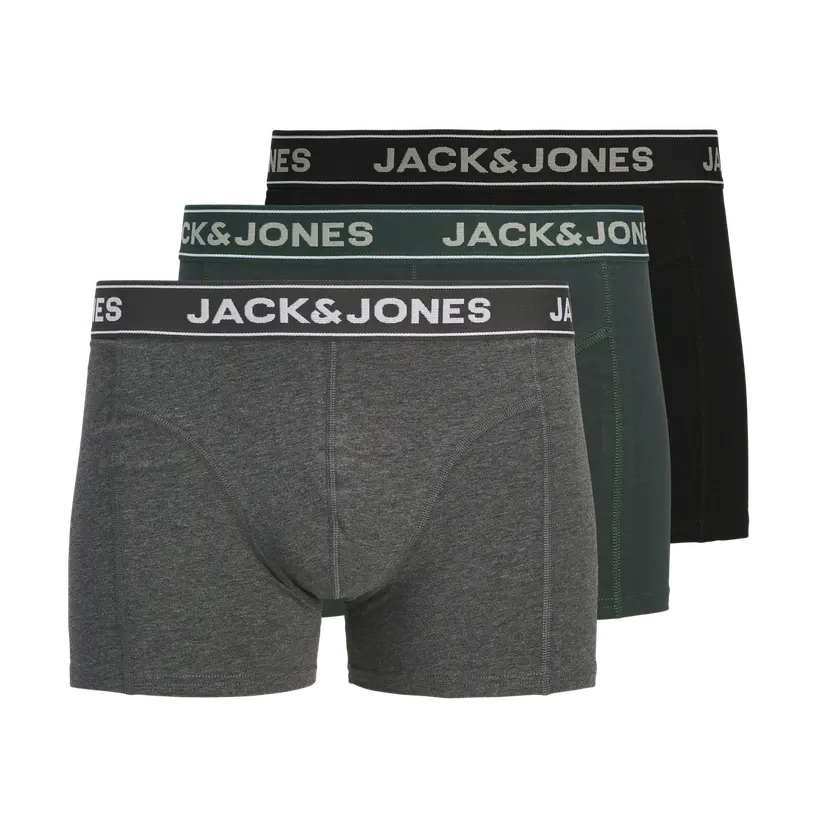 Jack & Jones Jack & Jones - Boxer 3-pk Black Friday Dark Grey Melange