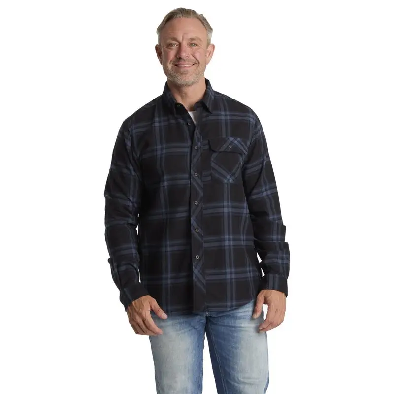 Tuxer Tuxer Men's Beaver Creek Shirt Navy Check