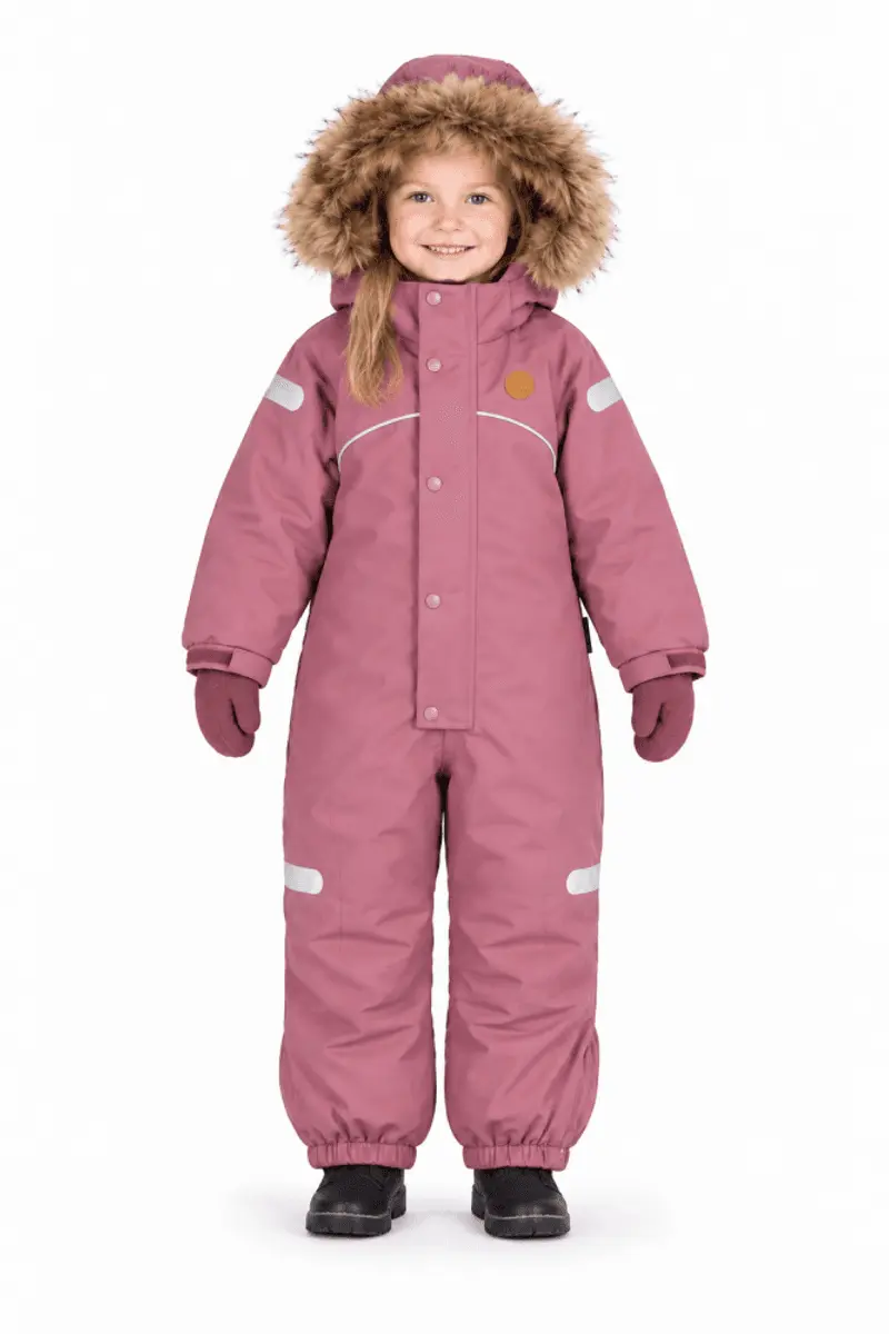 Bruse Bruse vinterdress, Nysnø, Rose Brown