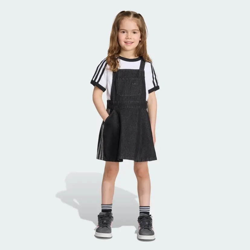 Adidas DENIM DUNGAREES KJOLE