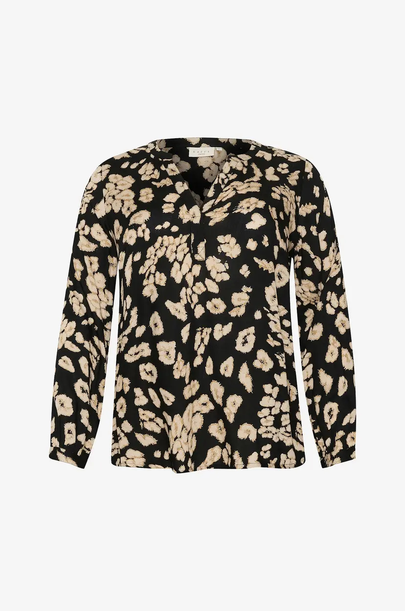 KAFFE Curve Bluse kcBella Blouse - Svart