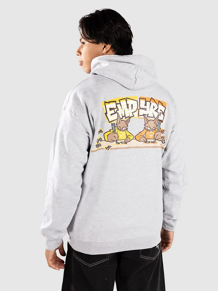 Empyre Empyre Slap 4 Slap Tags Hettegenser grå