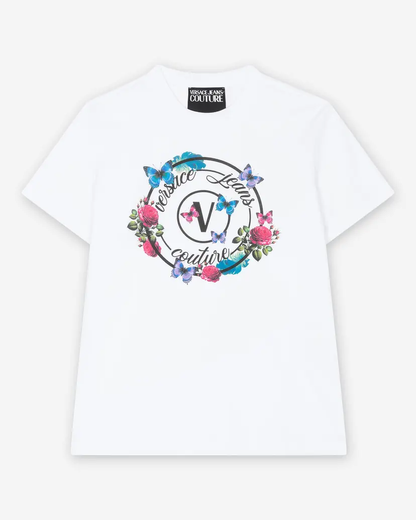 Versace Jeans Couture Versace Jeans Couture 79HAHP01 White T-shirt