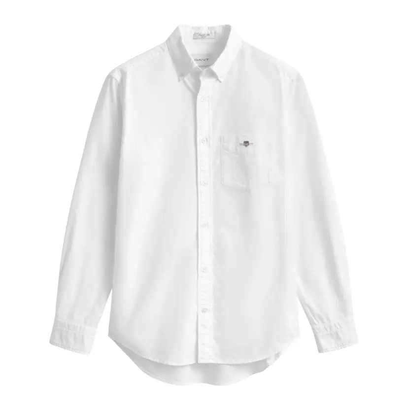 GANT Gant - Skjorte Jr Shield Oxford White