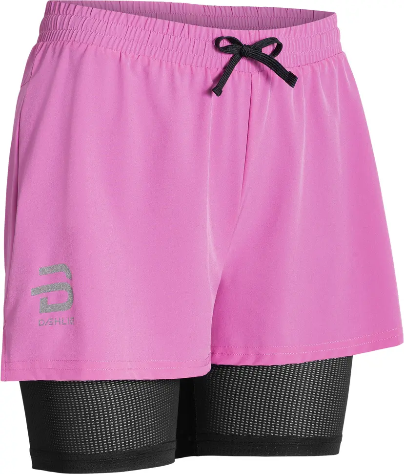 Dählie Dahlie Shorts Run 2-in-1 W Dame VIOLET