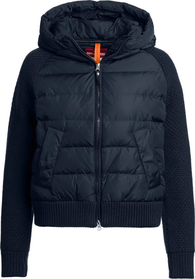 Parajumpers Parajumpers Women's Phat 2.0 Hybrid Cardigan Blue Navy