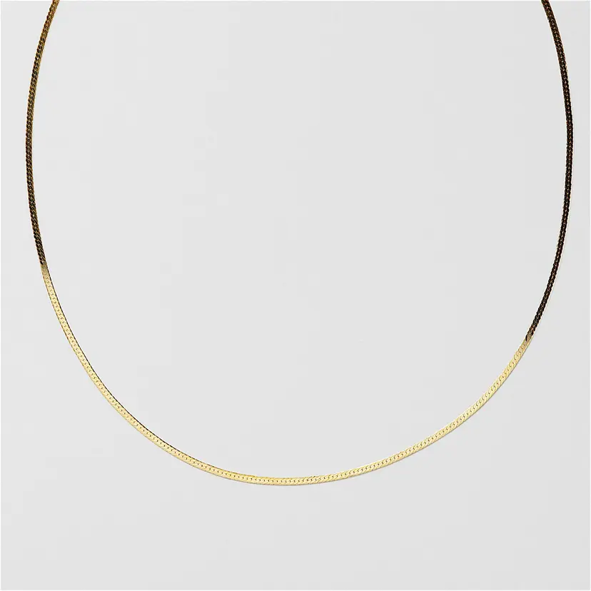 Herringbone Halskjede (S) 45 cm