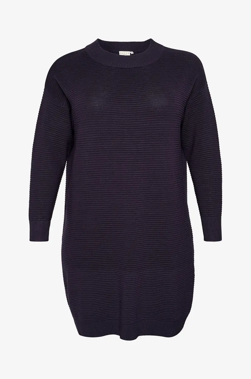 KAFFE Curve Kjole kcBell Knit Tunic - Lilla