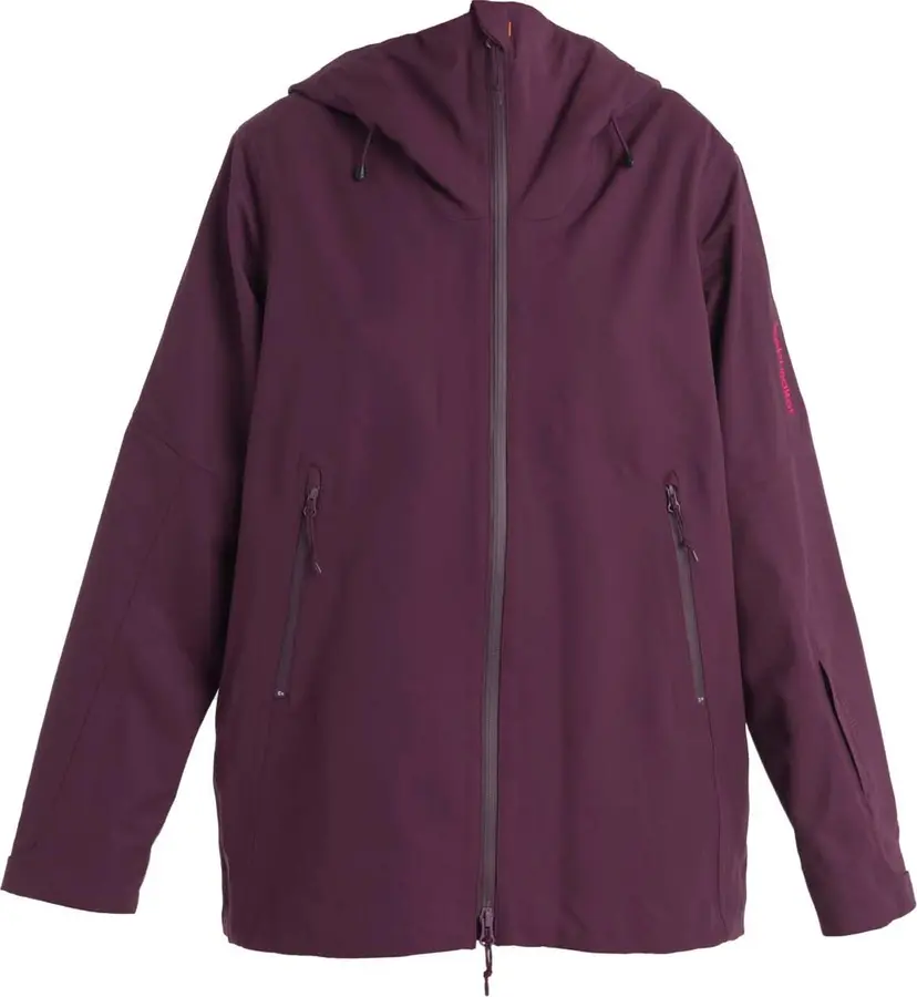 Icebreaker Icebreaker Women's Mer Shell+ Peak Hooded Jacket Nightshade