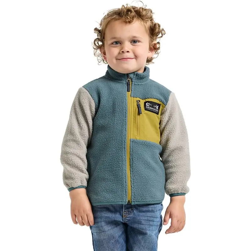 Didriksons Didriksons Anten Kids Fullzip Factory Blue