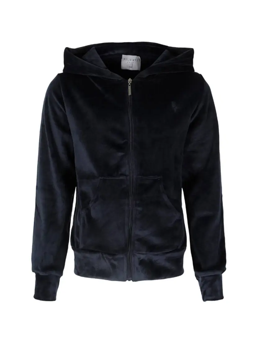 Vilje & Ve Vilje & Ve Hermine Velour Hettjakke Dark Navy (104 / 4 år)