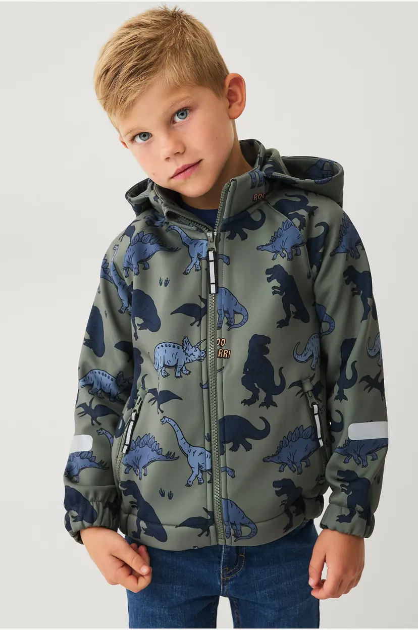 Ellos Collection Softshell jakke - Grønn