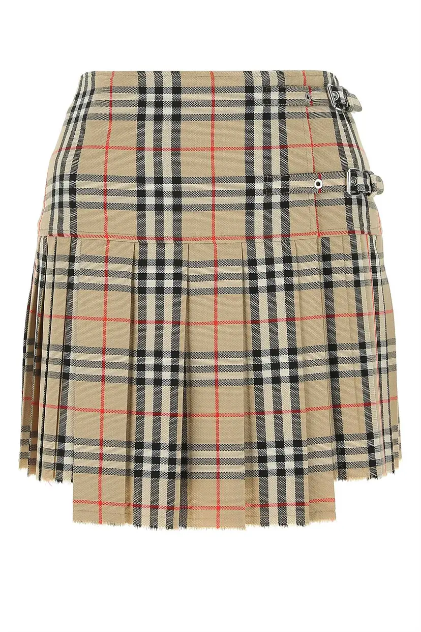 Burberry Burberry Miniskjørt – Beige