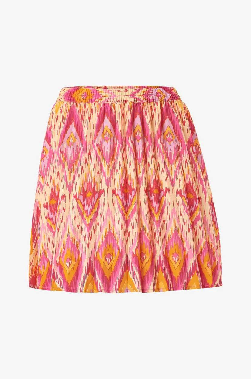ONLY Skjørt onlAlma Life Poly Sh Plisse Skirt - Rosa