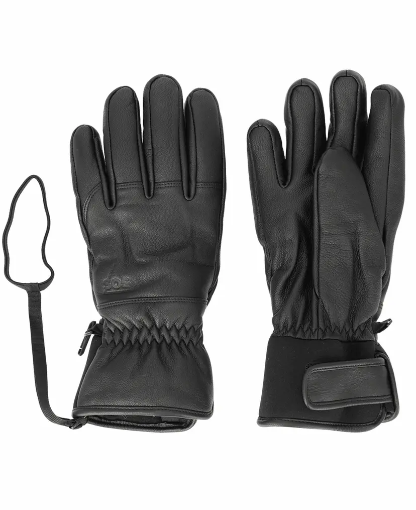 SOS SOS Stoneham Leather Glove Black
