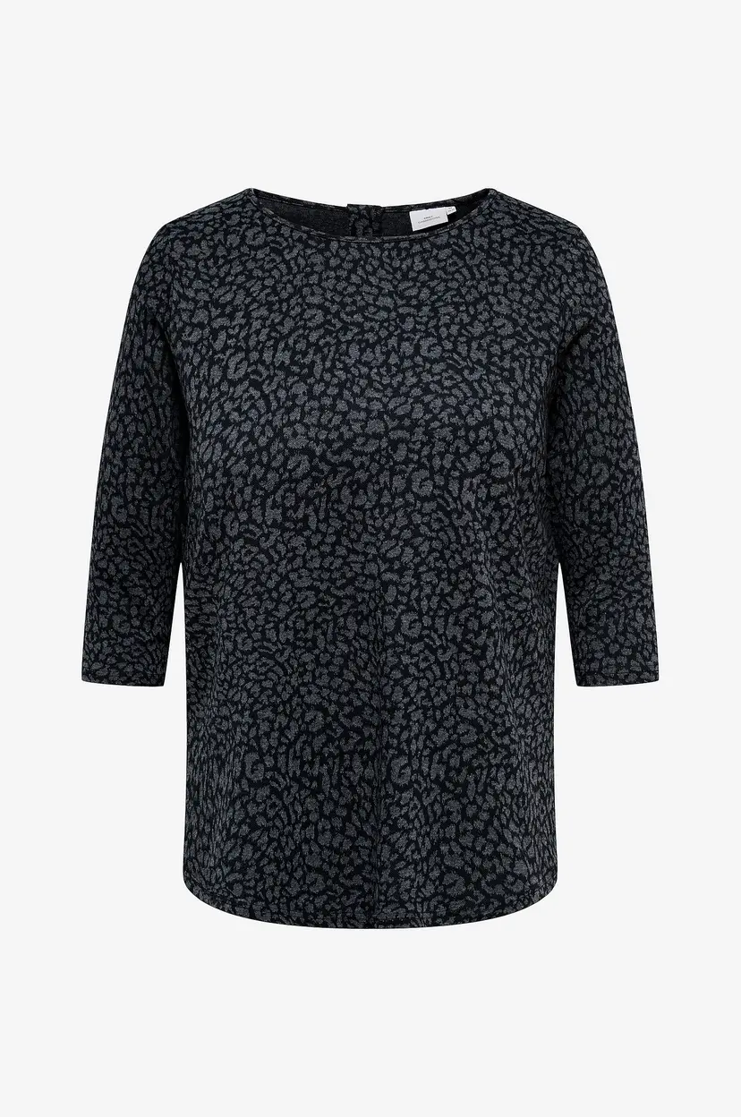 Only Carmakoma Bluse Carmarry Martha 3/4 Blouse Jrs - Svart