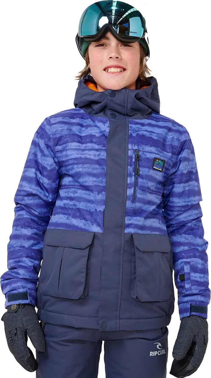 Rip Curl Rip Curl Kids' Anti-Series Snake Jacket 10K/10K Navy